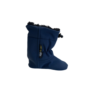 zateplené capáčky Adom softshell modrá Velikost boty (EU): 25, Vnitřní délka boty: 160, Vnitřní šířka boty: 70