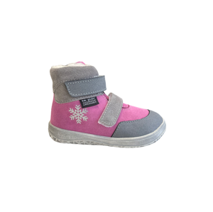 boty Jonap Jerry růžovo-šedá s vločkou Velikost boty (EU): 25, Vnitřní délka boty: 165, Vnitřní šířka boty: 70
