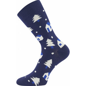 Ponožky Voxx Damerryk domečky, 1 pár Velikost ponožek: 25-29 EU