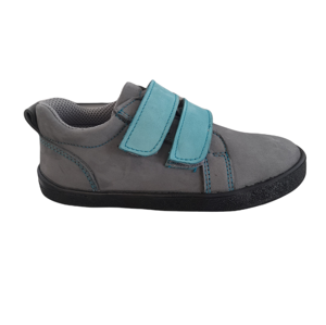 boty EF Barefoot Darryl Grey Turquoise Velikost boty (EU): 33, Vnitřní délka boty: 218, Vnitřní šířka boty: 81