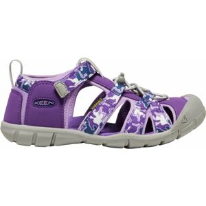 sandály Keen Seacamp II Bright Camo/tillandsia purple K (CNX) Velikost boty (EU): 31, Vnitřní délka boty: 195, Vnitřní šířka boty: 76