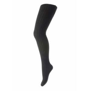 Punčocháče Melton Rib Black Velikost ponožek: 116