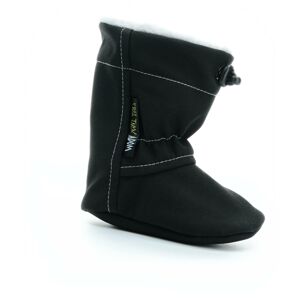 zateplené capáčky Adom softshell černá se světlým kožíškem Velikost boty (EU): 20, Vnitřní délka boty: 135, Vnitřní šířka boty: 60