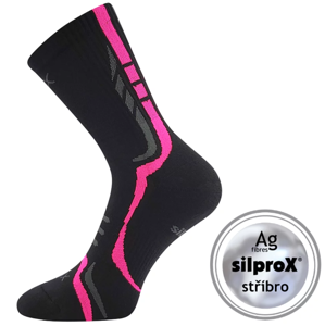 Ponožky Voxx Thorx černá-růžová Velikost ponožek: 39-42 EU