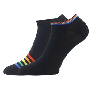 VoXX bavlněné nízké ponožky Piki 74 mix B, 2 páry Velikost ponožek: 35-38 EU