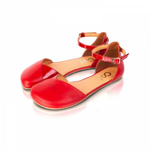 Shapen Poppy Cherry barefoot lodičky Velikost boty (EU): 39, Vnitřní délka boty: 260, Vnitřní šířka boty: 88