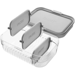 Svačinový box Packit Mod Lunch Bento Box Steel Grey