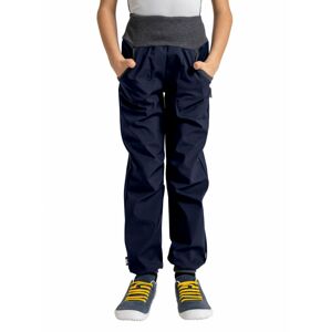 dětské softshellové kalhoty s fleecem Unuo Street Modročerná Velikost boty (EU): 104/110