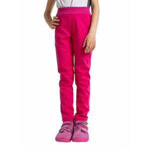 dětské softshellové kalhoty s fleecem Unuo Sporty fuchsiová Velikost boty (EU): 122/128