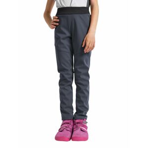 dětské softshellové kalhoty s fleecem Unuo Sporty tmavě šedá Velikost boty (EU): 110/116