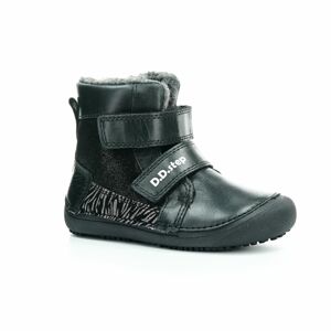 D.D.Step W063-356 černé zimní barefoot boty Velikost boty (EU): 35, Vnitřní délka boty: 223, Vnitřní šířka boty: 82
