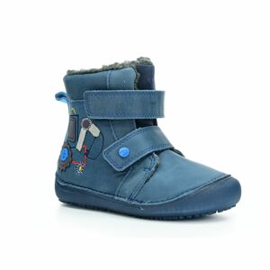 D.D.Step W063-321A modré zimní barefoot boty Velikost boty (EU): 29, Vnitřní délka boty: 187, Vnitřní šířka boty: 73