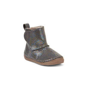 Froddo Grey/Silver G2160077-11  (Flexible, s kožešinou) zimní barefoot boty Velikost boty (EU): 30, Vnitřní délka boty: 200, Vnitřní šířka boty: 72