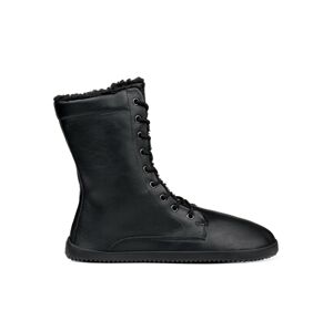 Ahinsa shoes Ahinsa Jaya černé zimní boty na zip s kožíškem Velikost boty (EU): 40, Vnitřní délka boty: 257, Vnitřní šířka boty: 95
