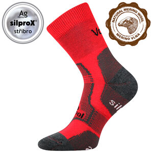 ponožky Voxx Granit červená Velikost ponožek: 39-42 EU