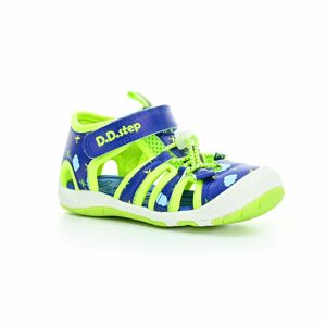 D.D.Step G065-41329A modro-zelené barefoot sandály Velikost boty (EU): 28, Vnitřní délka boty: 180, Vnitřní šířka boty: 71