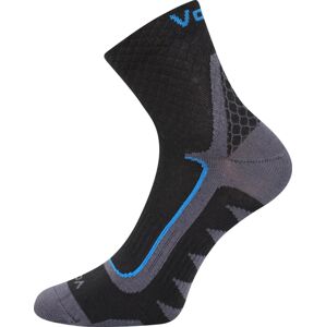 ponožky Voxx Kryptox černá-modrá Velikost ponožek: 35-38 EU