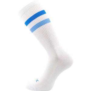Ponožky Voxx Retran bílá-modrá, 1 pár Velikost ponožek: 39-42 EU