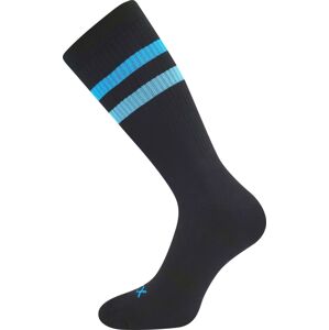 Ponožky Voxx Retran černá-tyrkysová, 1 pár Velikost ponožek: 43-46 EU