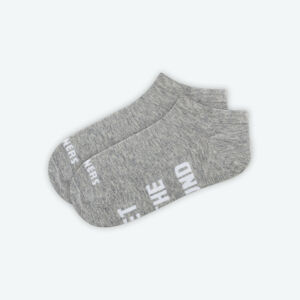 Skinners Low-cut bavlněné ponožky šedé, 2 páry Velikost ponožek: 36-39 EU