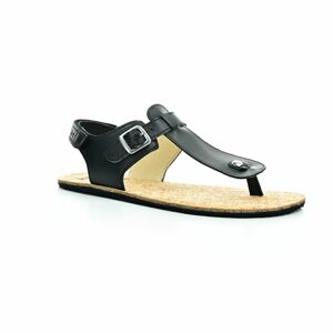 Koel Ariana Nappa Black barefoot sandály Velikost boty (EU): 38, Vnitřní délka boty: 255, Vnitřní šířka boty: 104