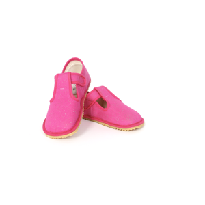 Beda Pink Shine (BF-060010/W) barefoot bačkory Velikost boty (EU): 31, Vnitřní délka boty: 200, Vnitřní šířka boty: 78