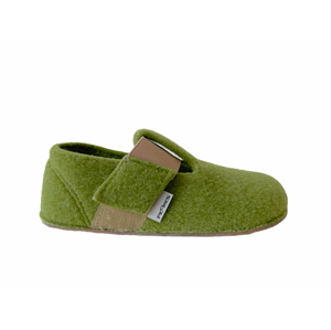 bačkory Pegres BF02 zelená filcové Velikost boty (EU): 27, Vnitřní délka boty: 175, Vnitřní šířka boty: 71
