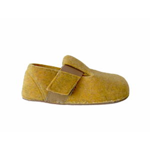 bačkory Pegres BF02 žlutá filcové Velikost boty (EU): 29, Vnitřní délka boty: 188, Vnitřní šířka boty: 74