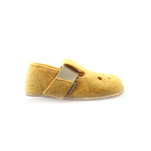 bačkory Pegres BF04 žlutá filcové Velikost boty (EU): 23, Vnitřní délka boty: 149, Vnitřní šířka boty: 64