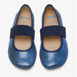 balerínky Camper Nessie Cincel-Blue Metal (80025-131) K Velikost boty (EU): 28, Vnitřní délka boty: 181, Vnitřní šířka boty: 74