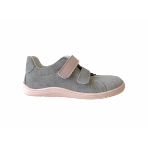 boty Baby Bare Shoes Febo Spring Grey Pink Nubuk velikosti bot EU: 27