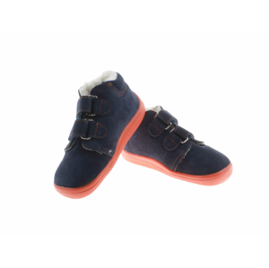 boty Beda zimní Blue mandarine s membránou (BF 0001/W/MK/kožíšek, nízké) Velikost boty (EU): 25, Vnitřní délka boty: 169, Vnitřní šířka boty: 70