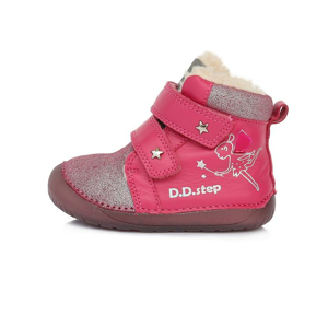 boty D.D.Step - 929A Dark Pink (070) Velikost boty (EU): 21, Vnitřní délka boty: 136, Vnitřní šířka boty: 61