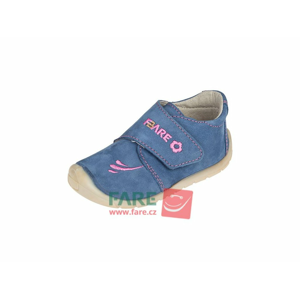 boty Fare 5012252 modré s růžovou (bare) Velikost boty (EU): 22