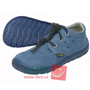 boty Fare 5113202 modrá, gumové tkaničky (bare) velikosti bot EU: 25