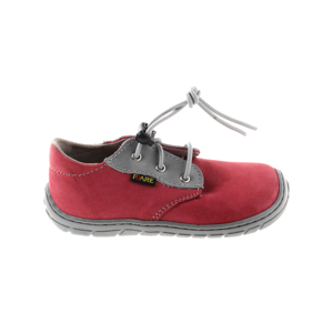 boty Fare 5113241 tlumená červená, gumové tkaničky (bare) Velikost boty (EU): 24, Vnitřní délka boty: 157, Vnitřní šířka boty: 68
