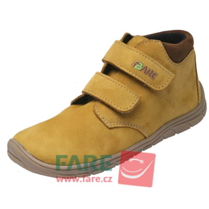 boty Fare 5221281 žluté kotníčkové (bare) velikosti bot EU: 30