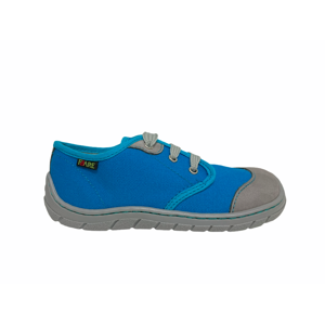 boty Fare 5411401 modré plátěnky/tkanička (bare) velikosti bot EU: 24