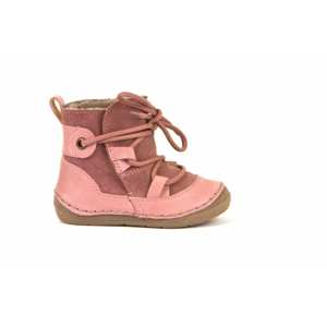 boty Froddo Pink G2160067-1 (Flexible, s kožešinou) Velikost boty (EU): 23, Vnitřní délka boty: 145, Vnitřní šířka boty: 65