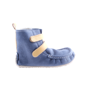 boty ZeaZoo Yeti Blue/Yellow Wool velikosti bot EU: 25