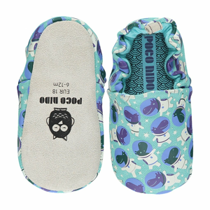 capáčky POCO NIDO Space Hippo Turquoise Velikost boty (EU): 17, Vnitřní délka boty: 112, Vnitřní šířka boty: 53