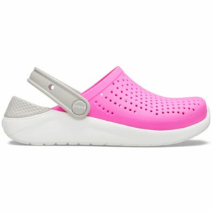dámské pantofle Crocs Literide Clog Electric Pink/White velikosti bot EU: 28