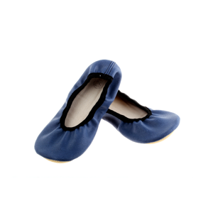 gymnastické cvičky Wins Evelí modré kožené Velikost boty (EU): 27, Vnitřní délka boty: 175, Vnitřní šířka boty: 71