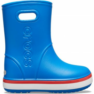 holínky Crocs Crocsband Rain Boot - Flame/Bright Cobalt velikosti bot EU: 28