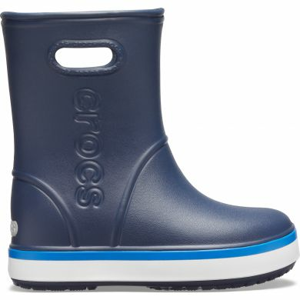 holínky Crocs Crocsband Rain Boot - Navy/Bright Cobalt velikosti bot EU: 28
