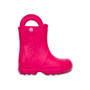 holínky Crocs Handle it Rain Boot - Candy Pink Velikost boty (EU): 24, Vnitřní délka boty: 150, Vnitřní šířka boty: 65