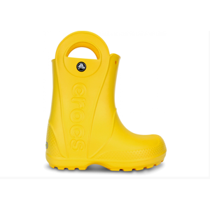 holínky Crocs Handle it Rain Boot - Yellow velikosti bot EU: 33