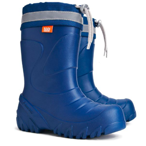 holinky Demar Mammut modrá s vlněnou vložkou Velikost boty (EU): 33, Vnitřní délka boty: 215, Vnitřní šířka boty: 82