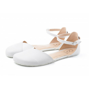 Shapen Poppy II White barefoot lodičky Velikost boty (EU): 38, Vnitřní délka boty: 254, Vnitřní šířka boty: 86
