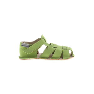 Orto Plus/OKbarefoot sandály Orto Plus Palm hráškově zelené (BF-D201-008/G), šíře G, 4 mm velikosti bot EU: 25